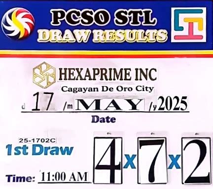 cagayan de oro stl result|STL CAGAYAN DE ORO CITY AND PROVINCE OF MISAMIS .